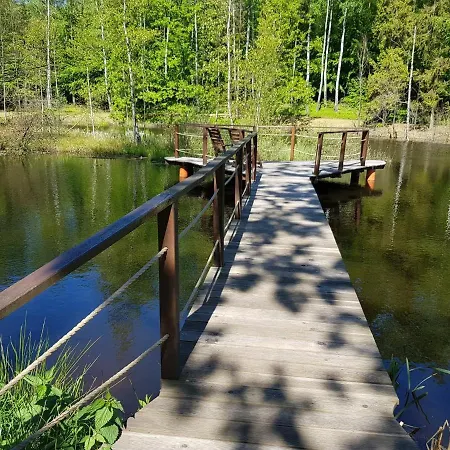 Osada Skoczkowo Z Kominkami, Jacuzzi, Balią I Sauną Nad Jeziorem Podiazy