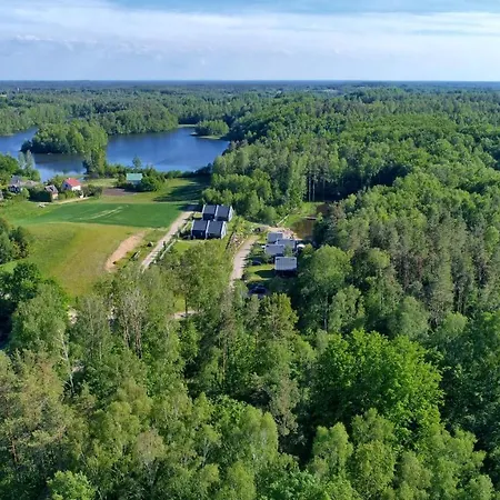 Osada Skoczkowo Komfortowe Z Prywatnymi Wannami Hot-tub Nad Jeziorem- Sauna- Balia- Prywatny Staw Wędkarski * Podiazy