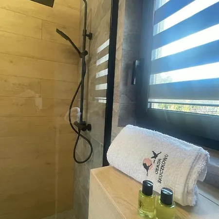 Osada Skoczkowo Komfortowe Domki Z Prywatnymi Jacuzzi Nad Jeziorem- Sauna- Balia-Staw Wedkarski-Basen Z Podgrzewana Woda!