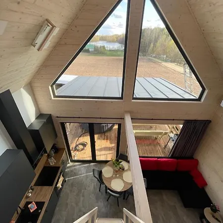 Prázdninový dům Osada Skoczkowo Komfortowe Z Prywatnymi Wannami Hot-tub Nad Jeziorem- Sauna- Balia- Prywatny Staw Wedkarski *