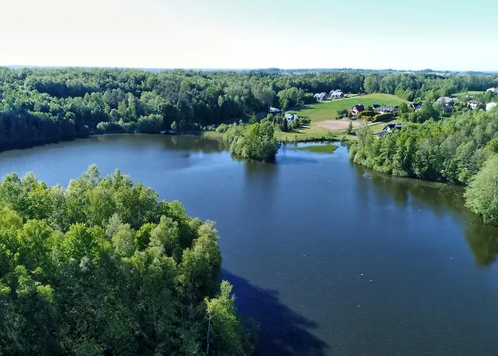 Osada Skoczkowo Komfortowe Z Prywatnymi Wannami Hot-tub Nad Jeziorem- Sauna- Balia- Prywatny Staw Wedkarski Podiazy