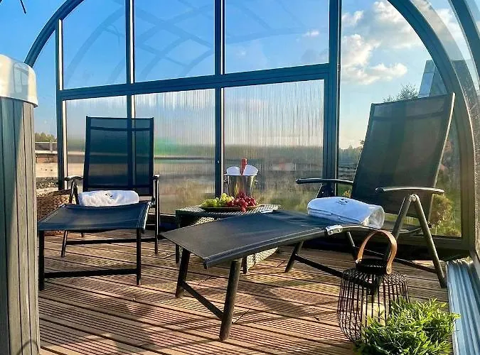 بيت للعطل Osada Skoczkowo Komfortowe Z Prywatnymi Wannami Hot-tub Nad Jeziorem- Sauna- Balia- Prywatny Staw Wedkarski *