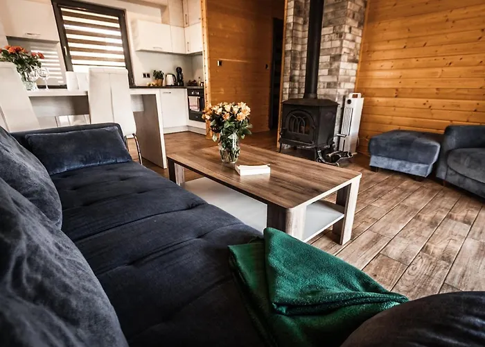 בית נופש Osada Skoczkowo Komfortowe Z Prywatnymi Wannami Hot-tub Nad Jeziorem- Sauna- Balia- Prywatny Staw Wedkarski Podiazy